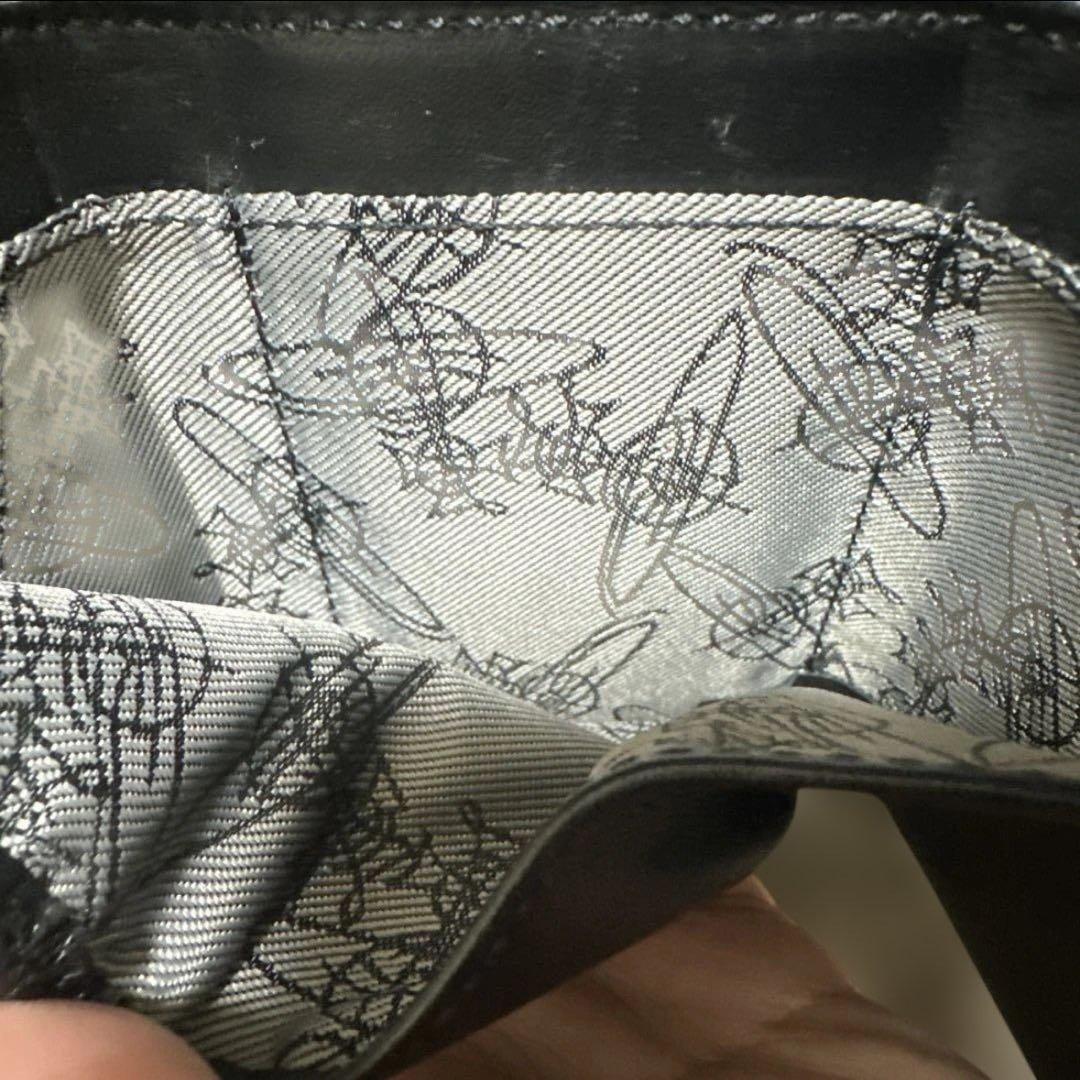 【美品✧︎*。】Vivienne Westwood ブラック三つ折り財布