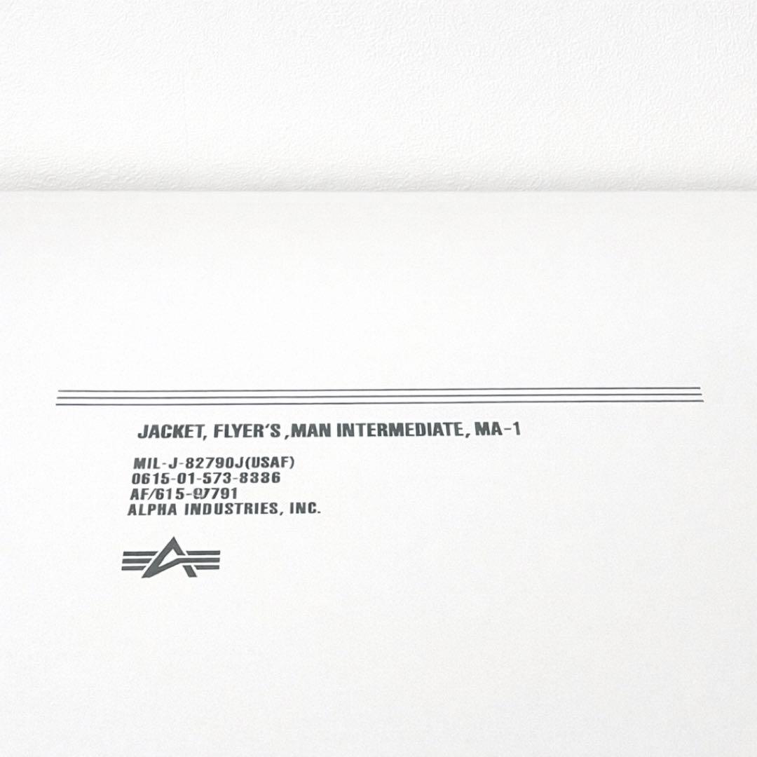 WTAPS x Alpha MA-1 Core SPEC XL 黒