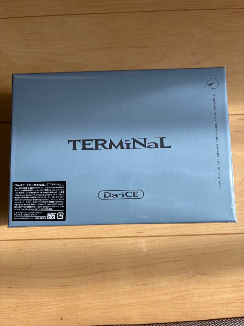 Da-iCE TERMiNaL初回生産限定 豪華盤 封入特典