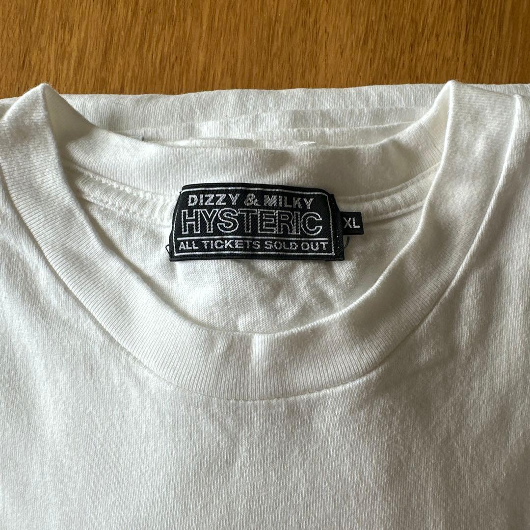 ヒステリックグラマーホワイトTシャツ XL
