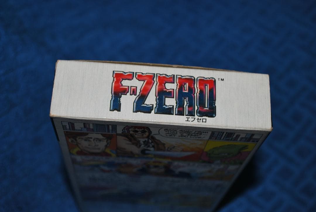 SFCソフト「エフゼロ」F-ZERO」中古動作品の出品です。