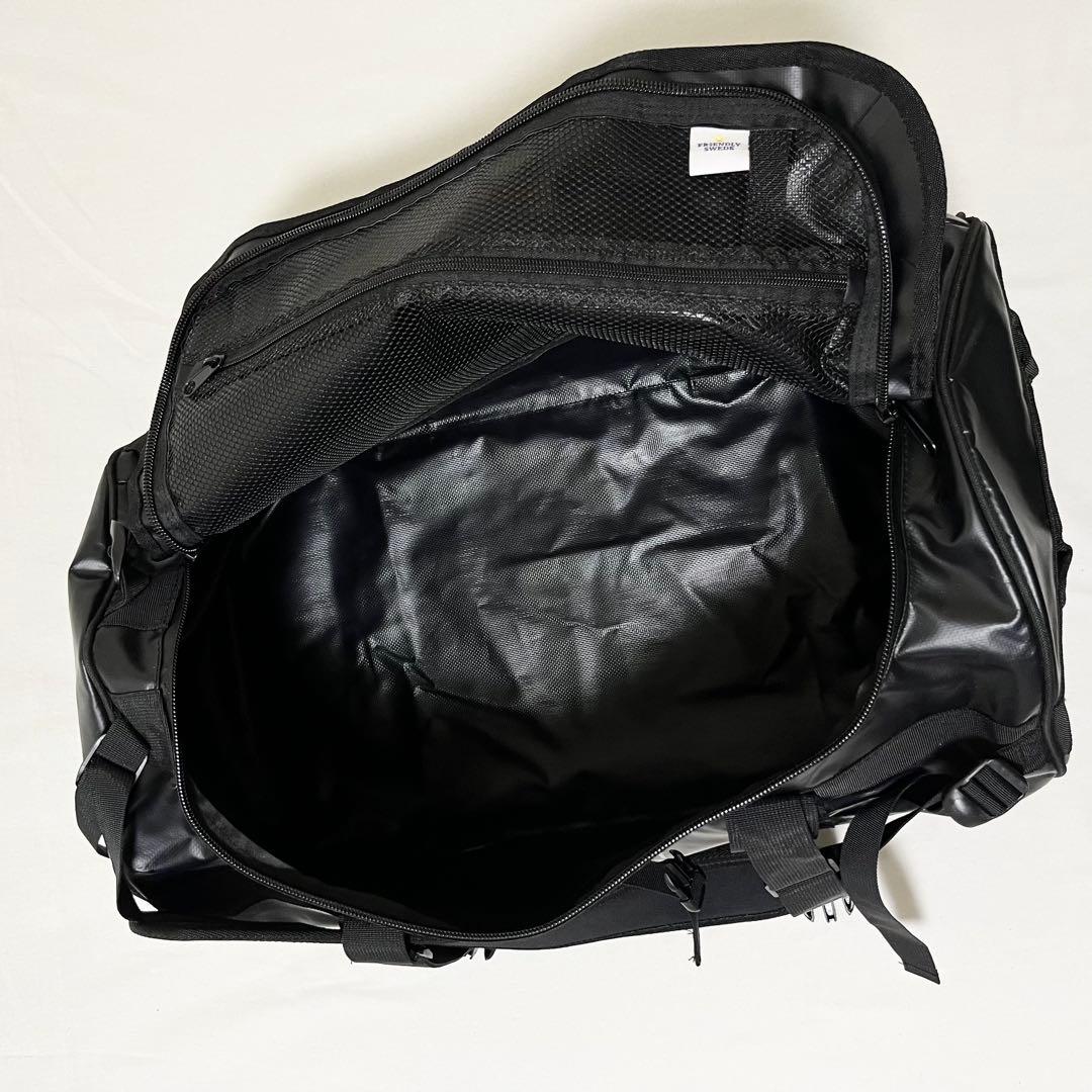 THE FRIENDLY SWEDE 3WAY ダッフルバッグ ブラック 60L