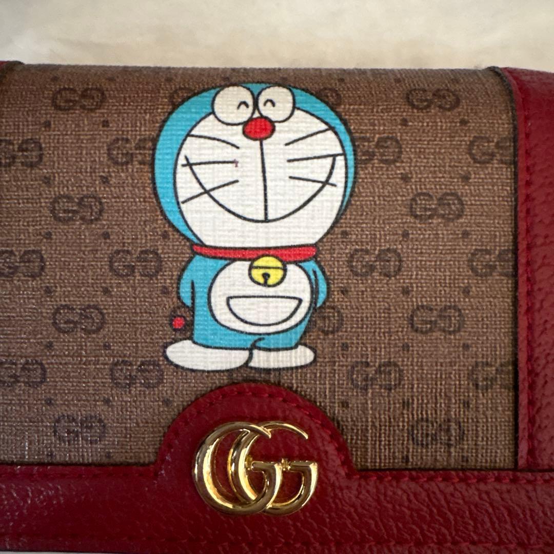 GUCCI 財布 2つ折り財布 ドラえもん 4.5万円で購入
