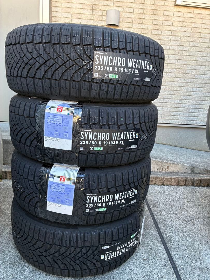 【新品】235/50R19 DUNLOPシンクロウェザー