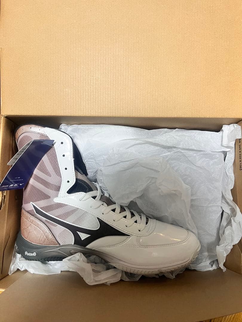MIZUNO ボクシングシューズ ウエーブモンスターWhite 28cm