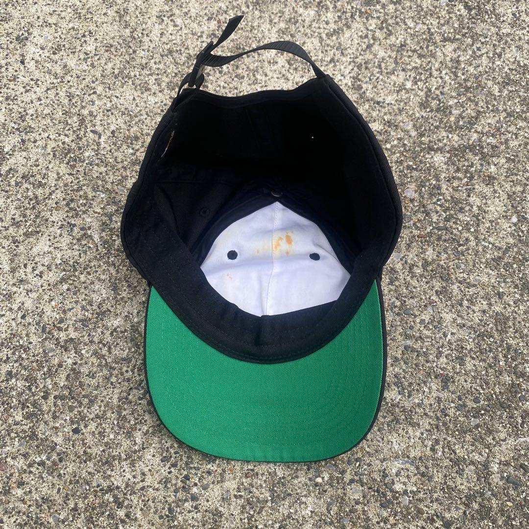supreme stacked cordura 6panel cap ブラック