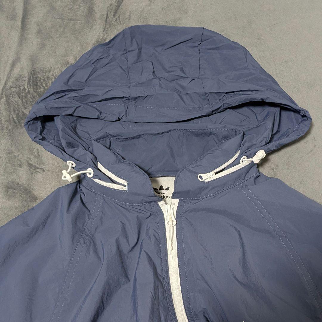 美品　adidas Originalsウィンドブレーカー　ADS200　ブルーL
