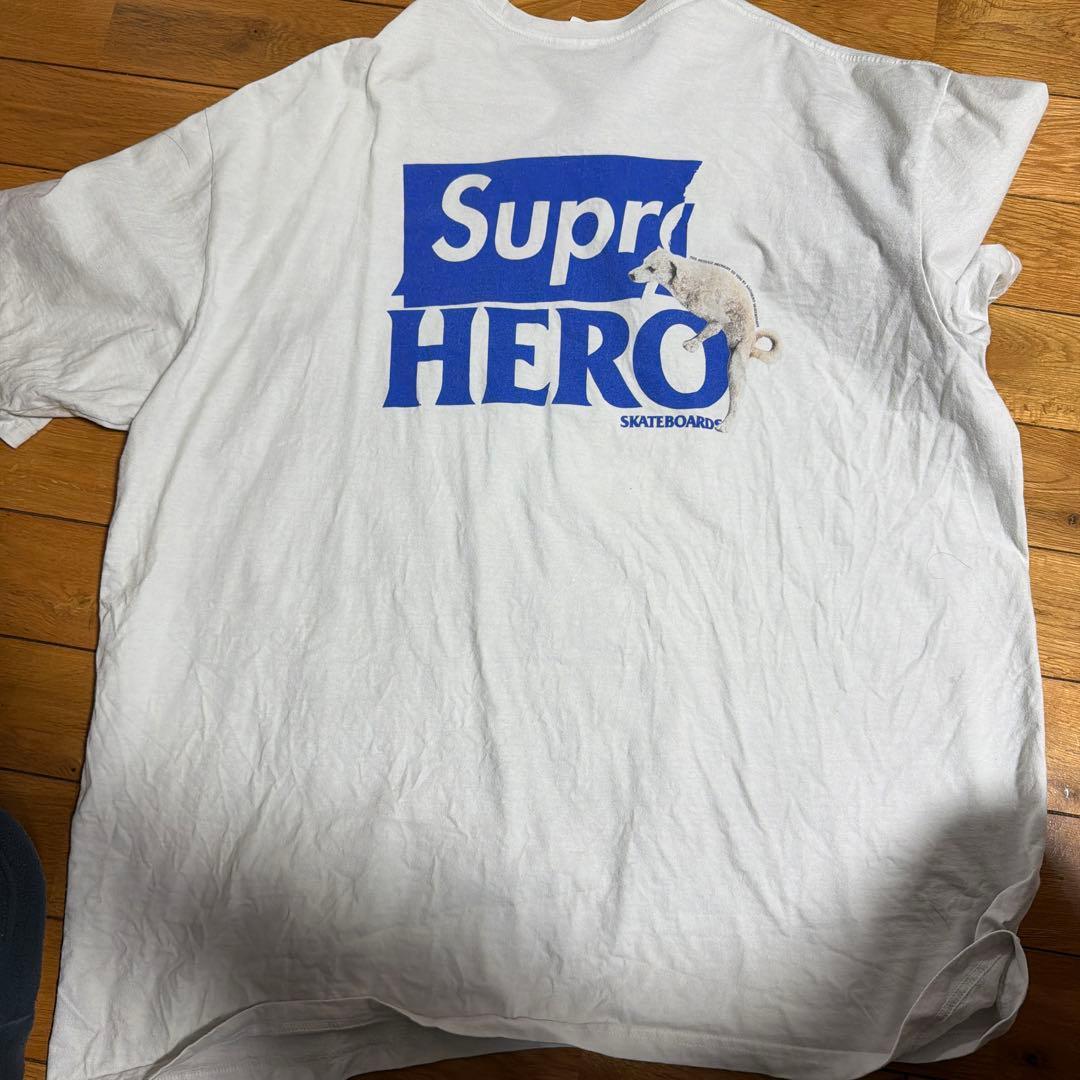 稲*健様 【XXL】Supreme / ANTIHERO Dog Tee \"Wh