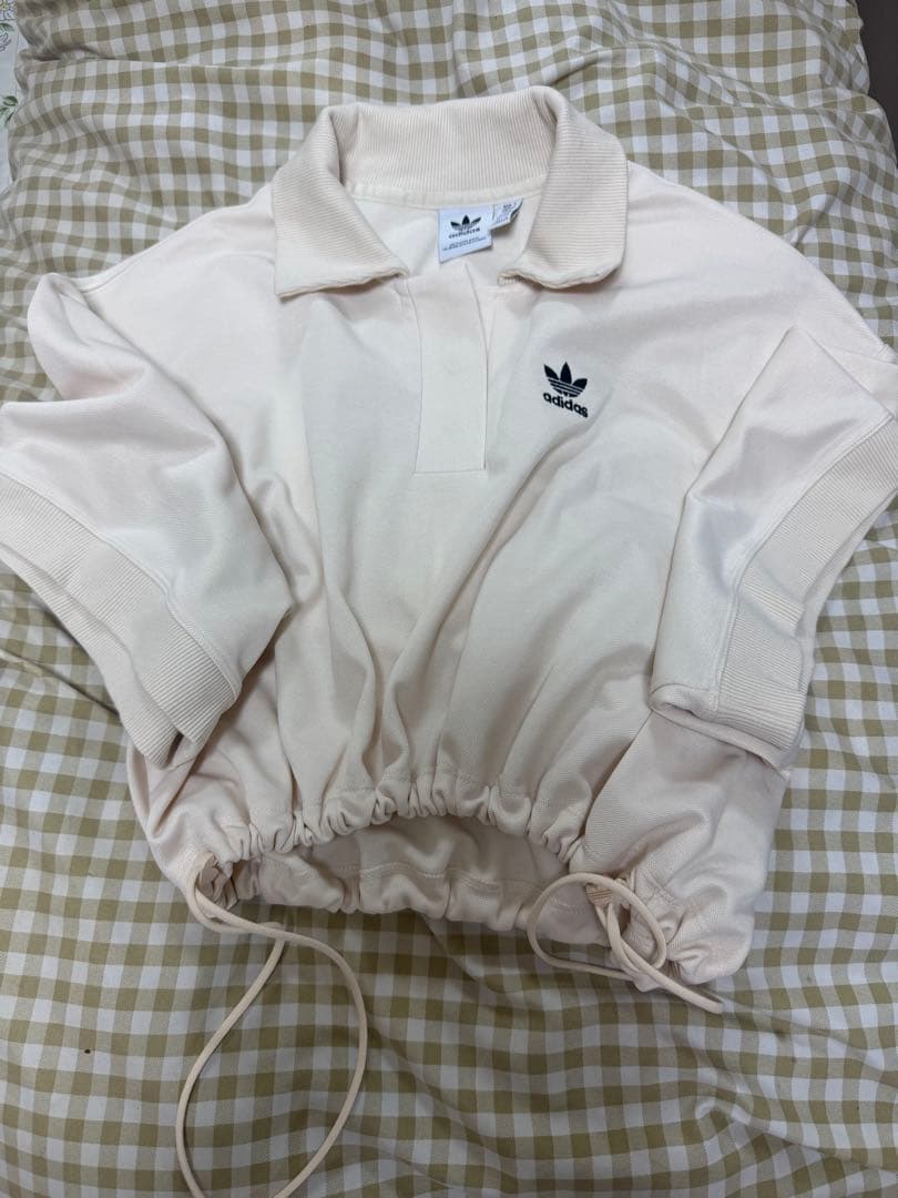 ADIDAS POLO WONWHI CROP Tアディダス ロゴ 半袖Tシャツ