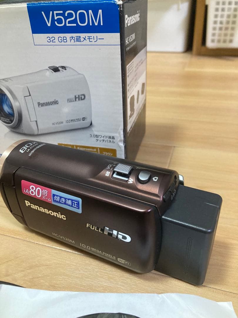 専用　未使用　Panasonic HC-V520M ビデオカメラ 本体