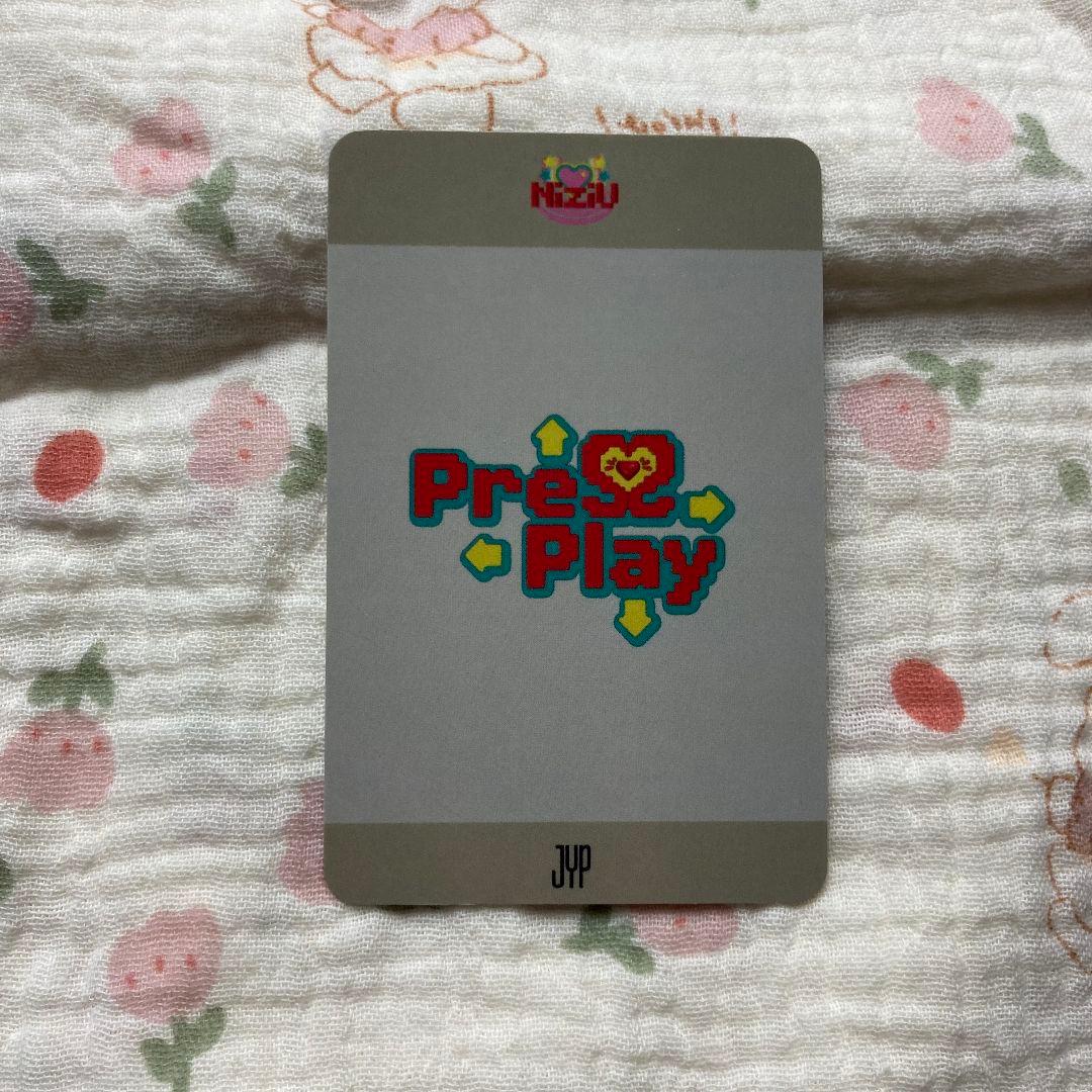 ミイヒ 2週目 NiziU 限定 PressPlay サノク トレカ