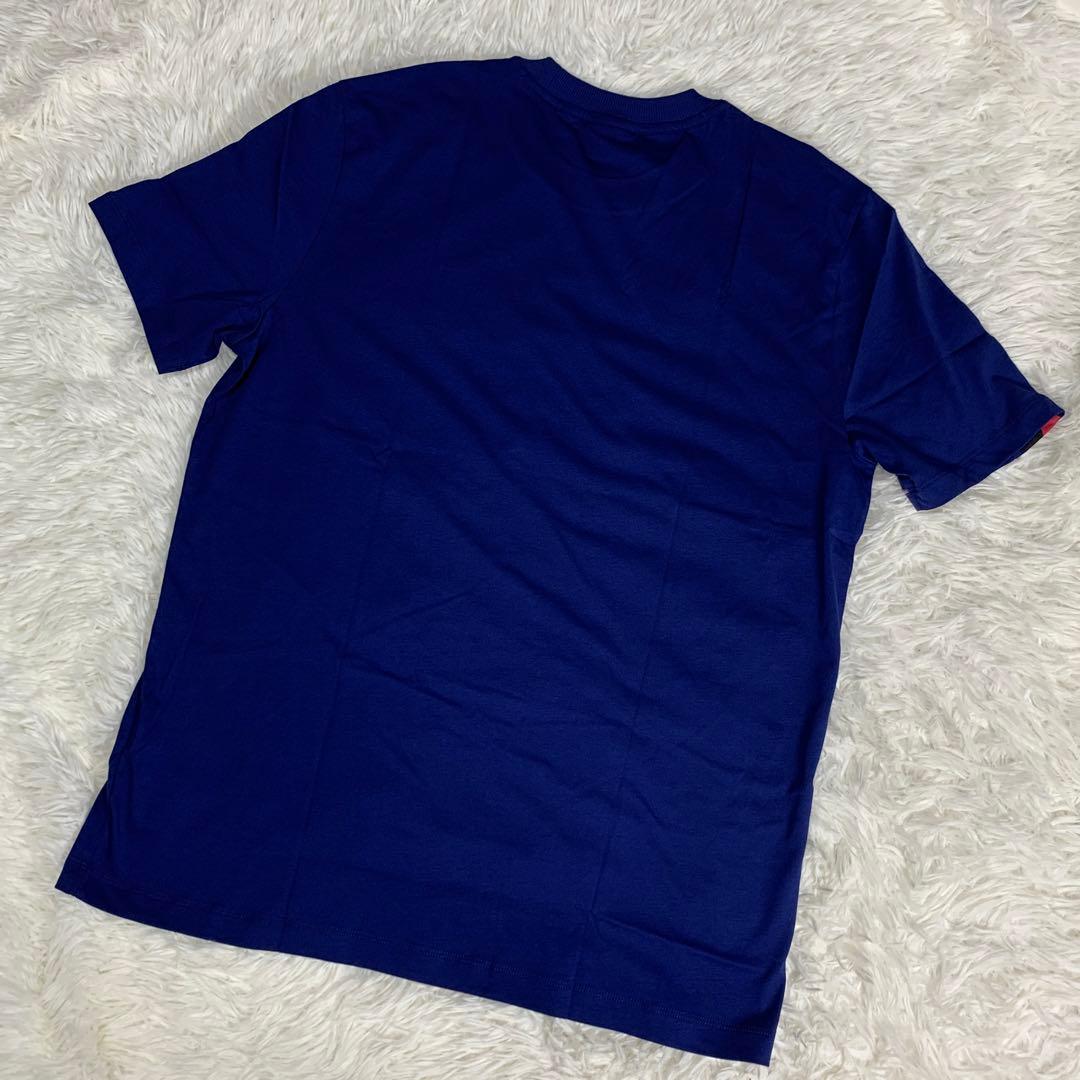 新品 タグ付 ヒューゴボス 大谷翔平 Tシャツ トップス Lサイズ ブルー