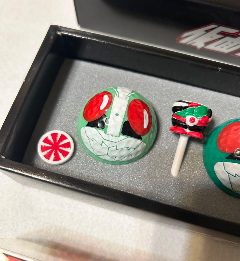 石森プロ 東映 仮面ライダー ゴルフボール 実戦用 ツーピース・ラージ使用