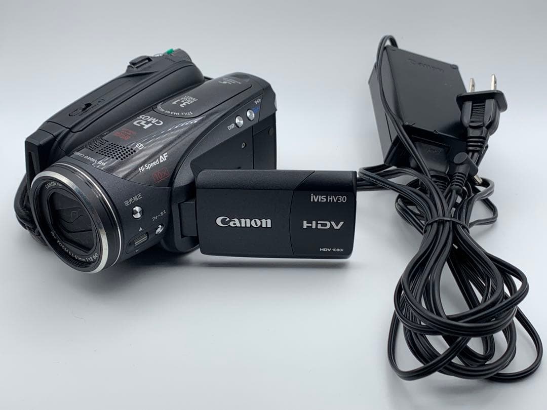 Canon キャノン iVIS HV30 ビデオカメラ HDV