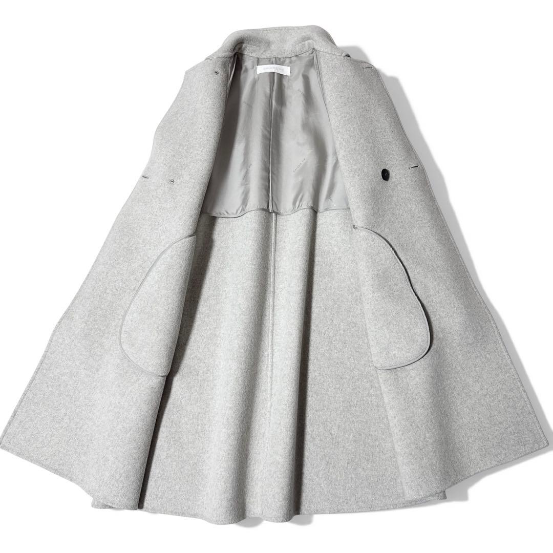 極美品✨️23AW　ギャルリーヴィー　モンゴル産カシミア　ダブルフェイスコート