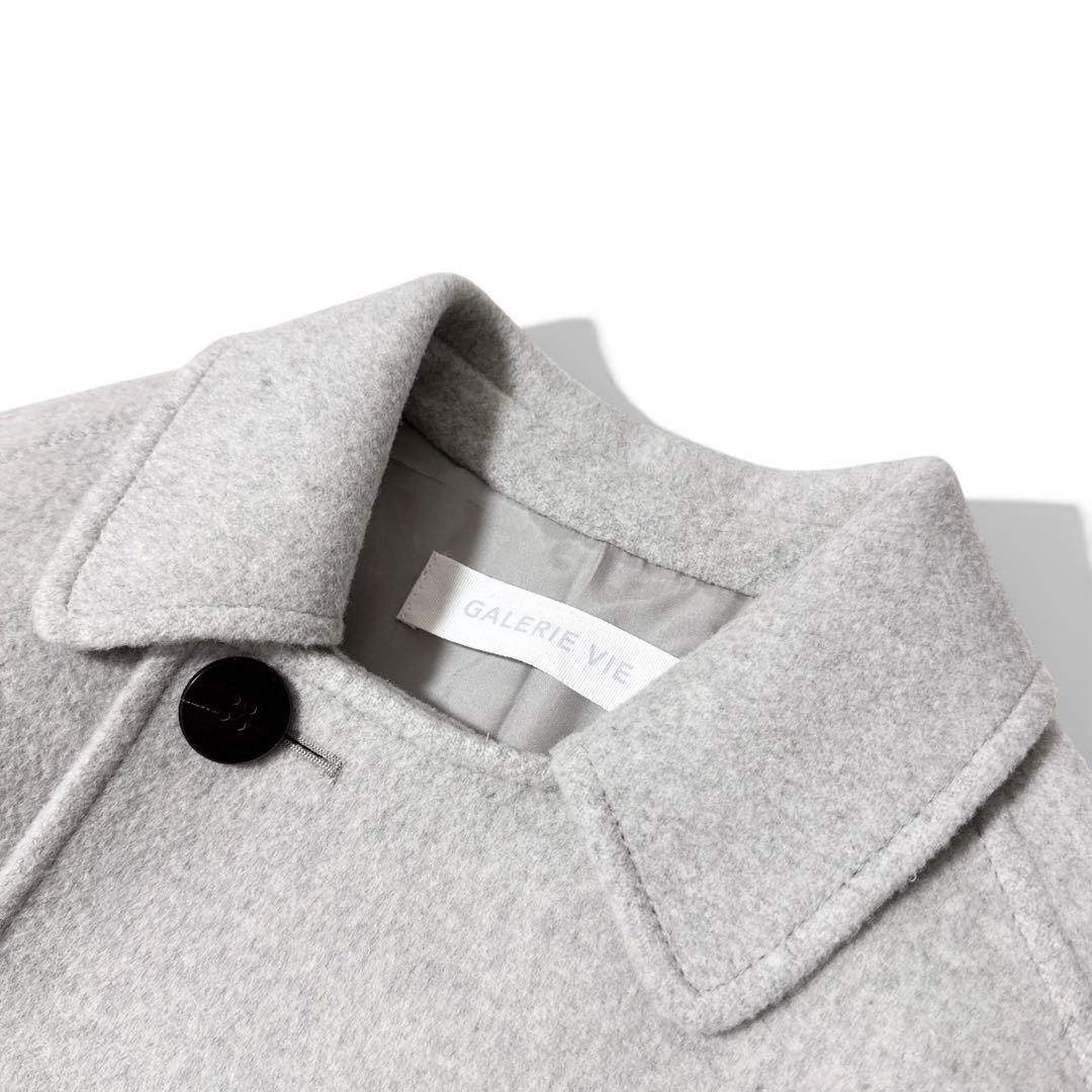 極美品✨️23AW　ギャルリーヴィー　モンゴル産カシミア　ダブルフェイスコート