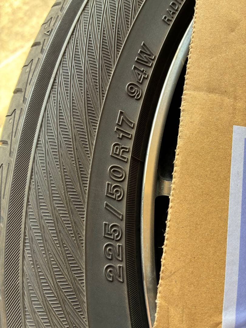 山あり　横浜ADVAN dB V552 225/50R17二本