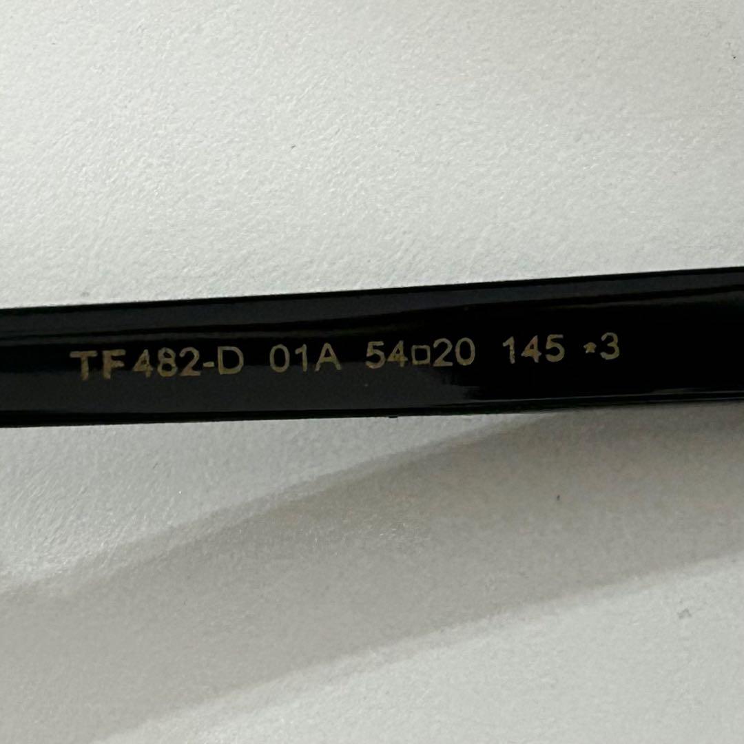 TOM FORD ブラックサングラス ケース付き　TF482-Dモデル