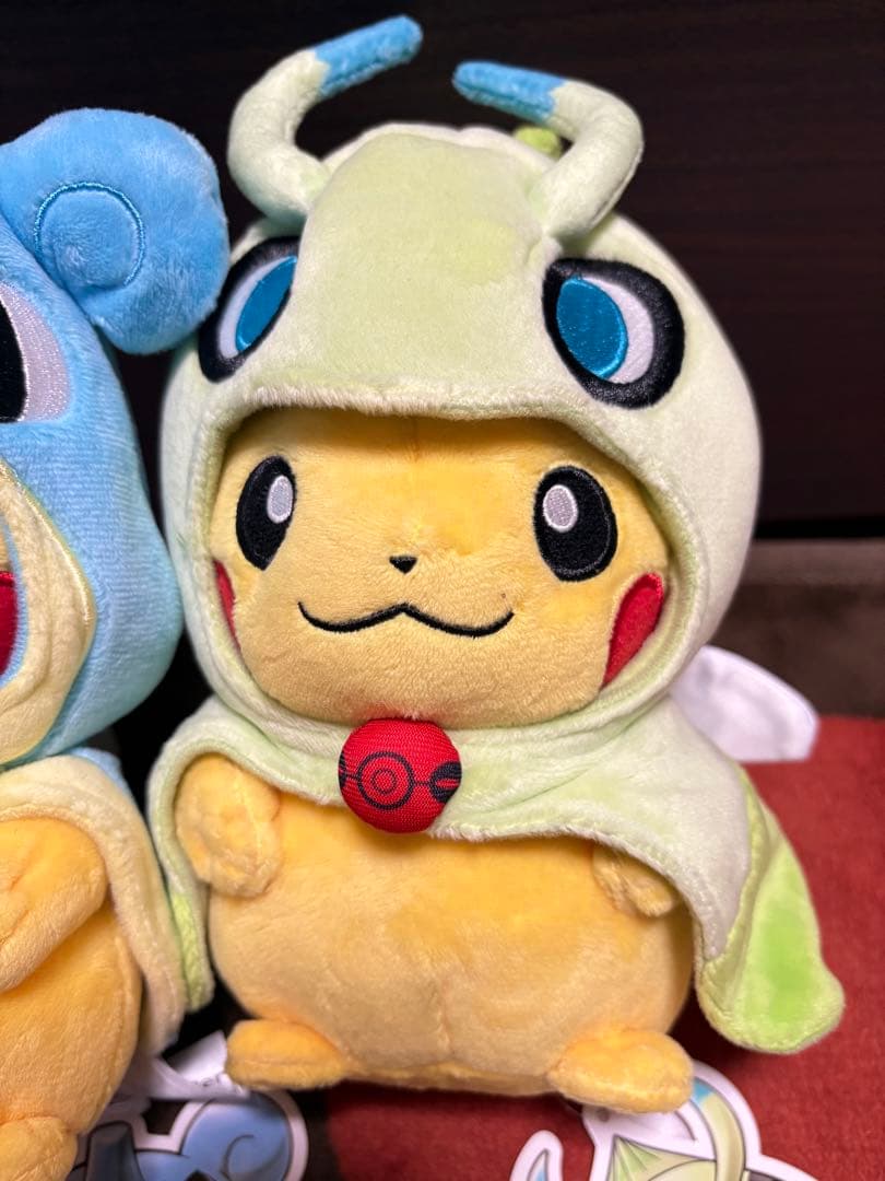 タグ付き シンガポール限定 セレビィポンチョ ラプラスポンチョ ぬいぐるみ