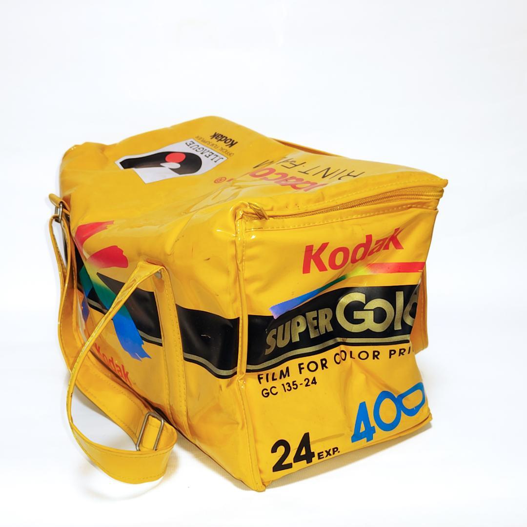 【希少レア！】kodakフィルム柄　クーラーバック　GOLD400フィルム