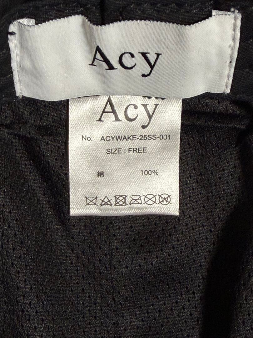 ま*様 Acy for WAKE \"NBR 5PANEL CAP Black\"