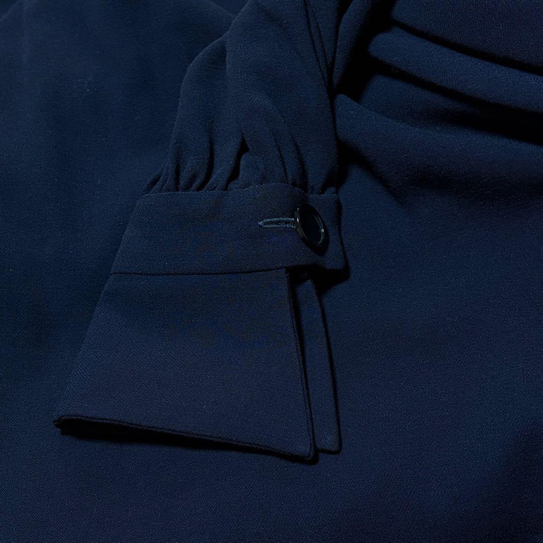 【レディース】Christian Dior 膝丈 ワンピース 紺 M