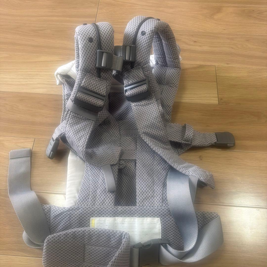 NUNA 抱っこ紐 グレー メッシュ