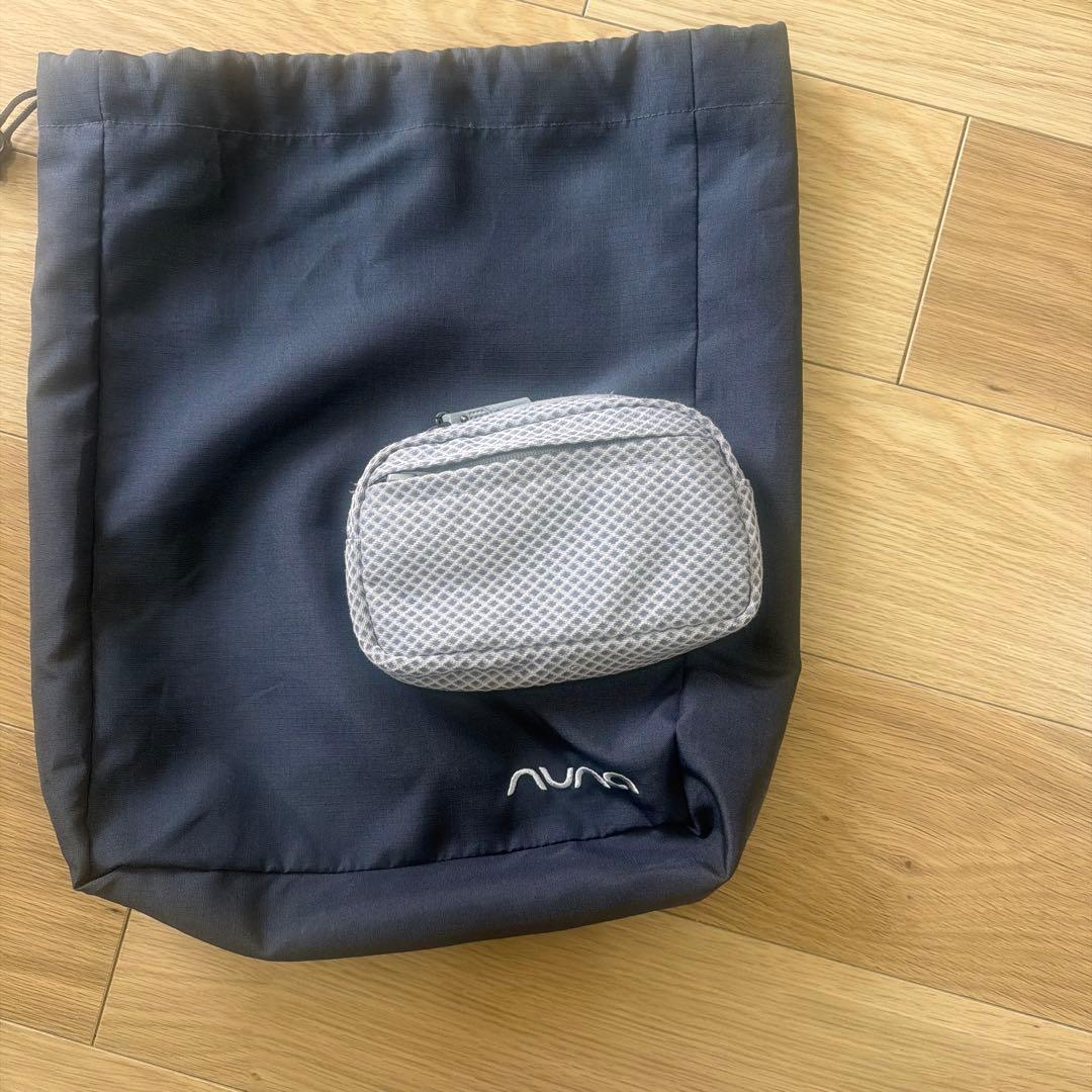 NUNA 抱っこ紐 グレー メッシュ