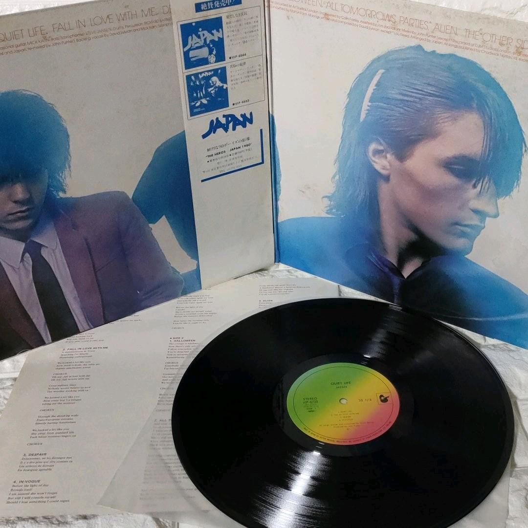 〔レコード〕☆JAPAN『 クワイエット・ライフ』◆LP／レコード
