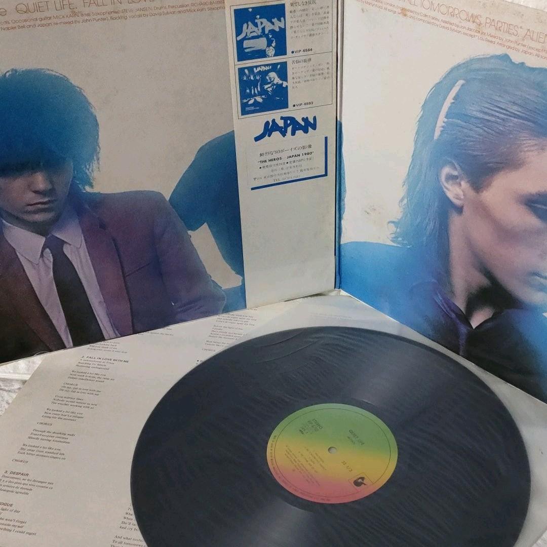 〔レコード〕☆JAPAN『 クワイエット・ライフ』◆LP／レコード