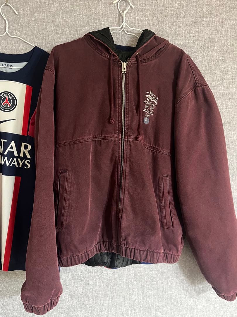 ジャケット・アウター STUSSY CANVAS INSULATED WORK JACKET