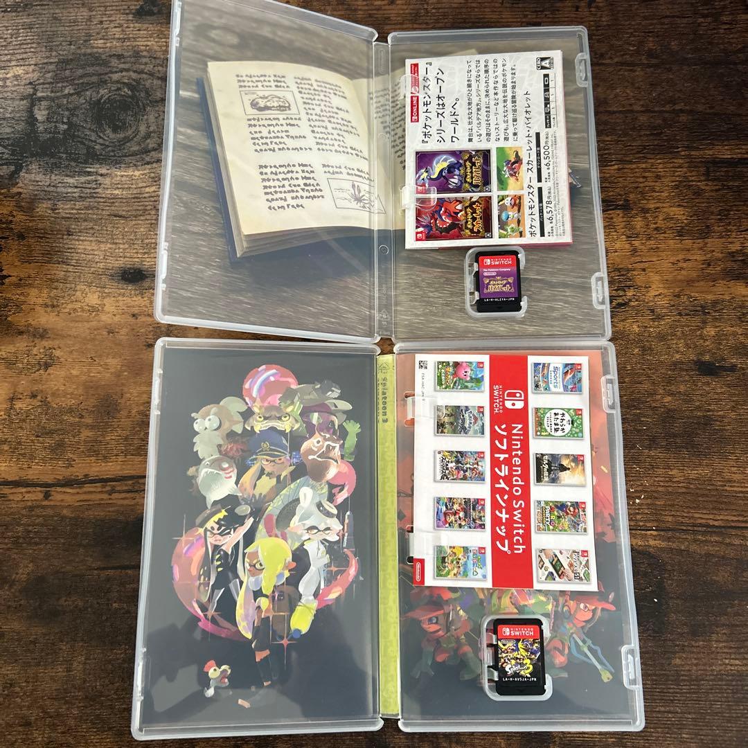 スプラトゥーン3&ポケットモンスターバイオレット