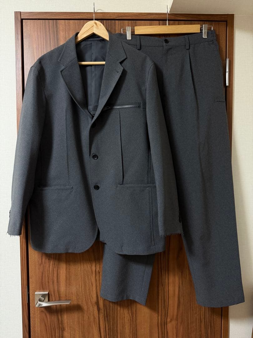GU UNDERCOVER スーツ　セットアップ　グレー