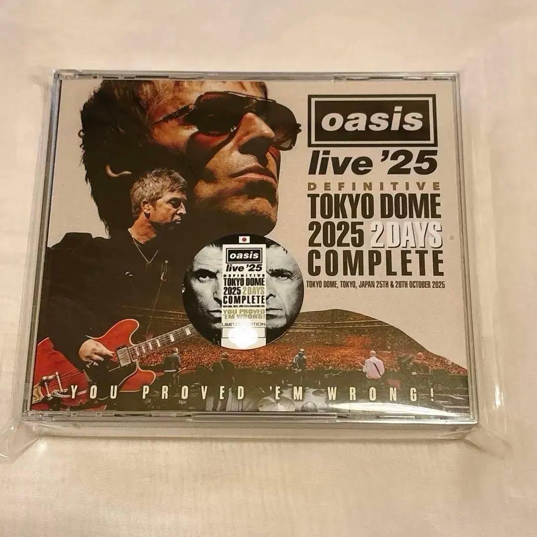新品未開封OASIS - DEFINITIVE TOKYO DOME 2025