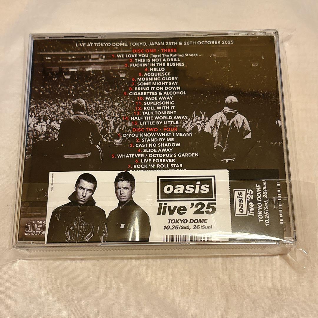新品未開封OASIS - DEFINITIVE TOKYO DOME 2025