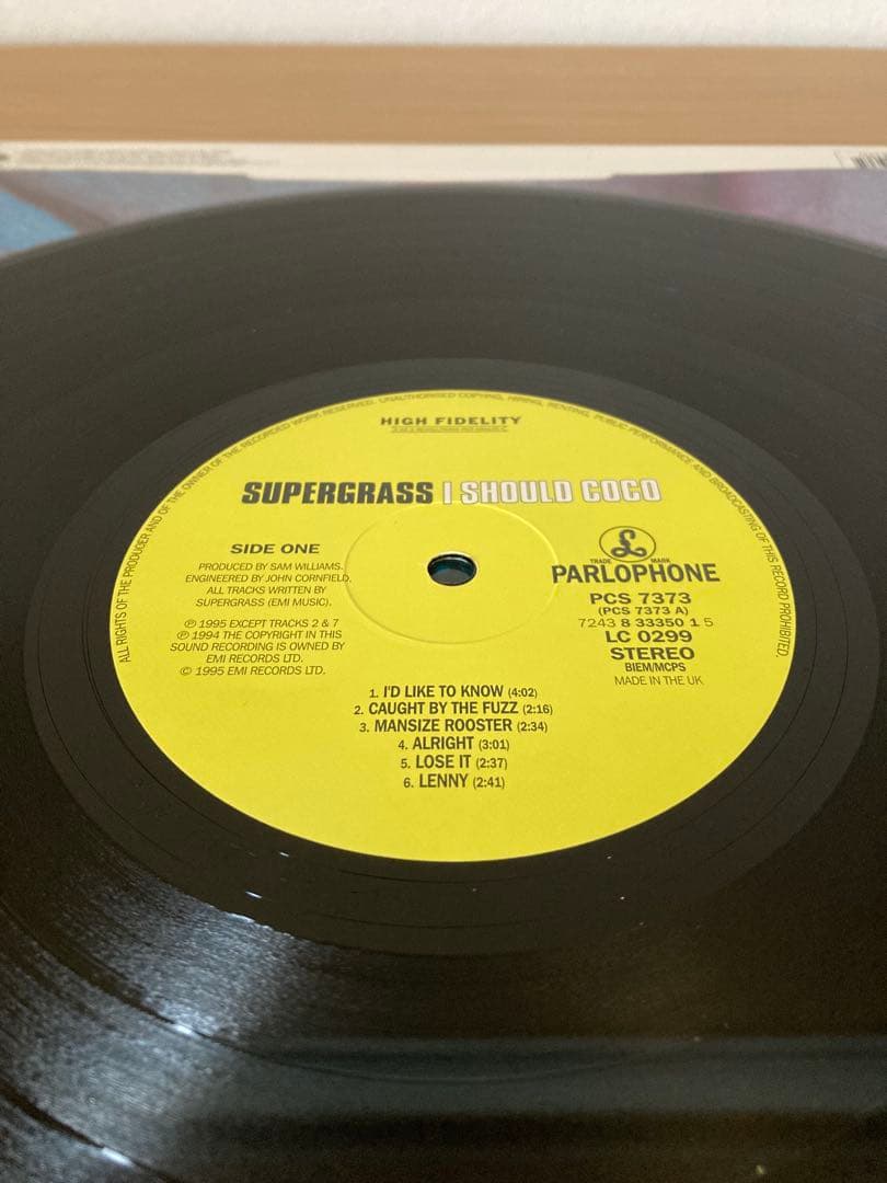 Supergrass / I should coco UKオリジナル盤