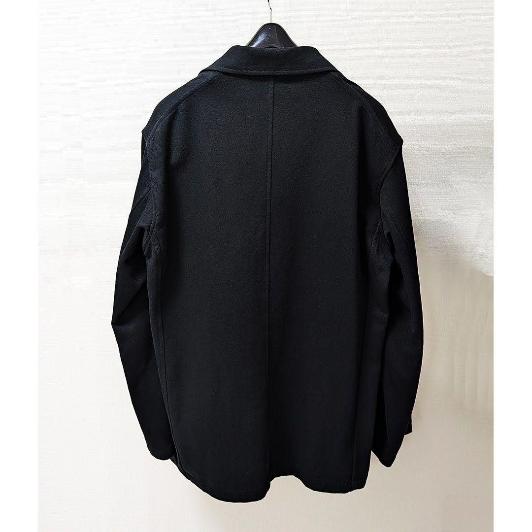 オーラリー AURALEE LOOSE TWILL OVER JACKET 3黒