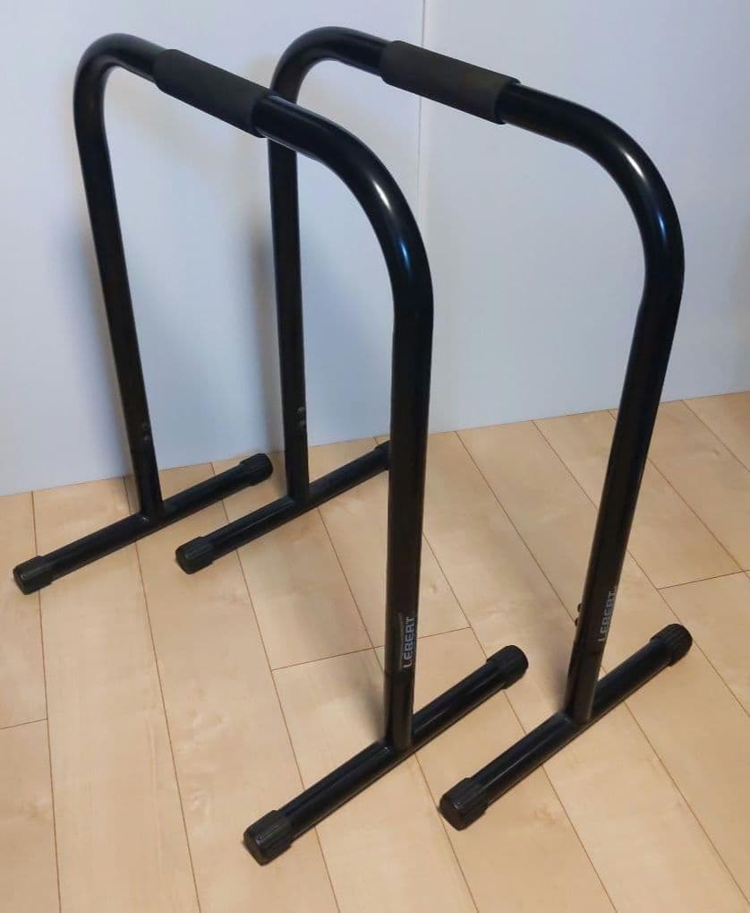 Lebert Fitnessディップススタンド【XLサイズ／耐181kg／新品】