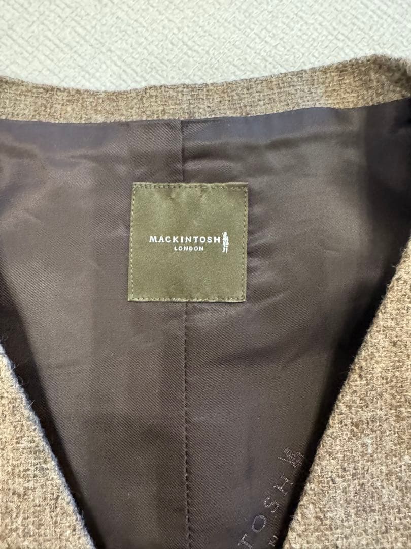 MACKINTOSH LONDON スーツベスト ブラウン