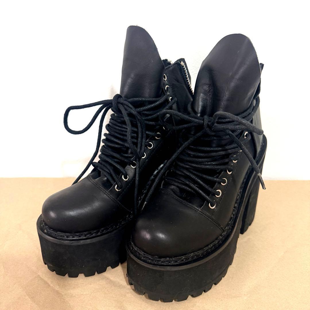 UNIF THRASH BOOT ユニフ 厚底ブーツ US5