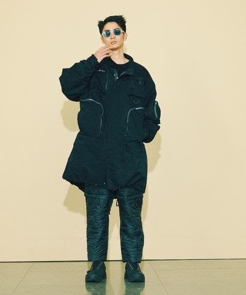 21aw BAL Microfiber Fishtail Coat L 美品