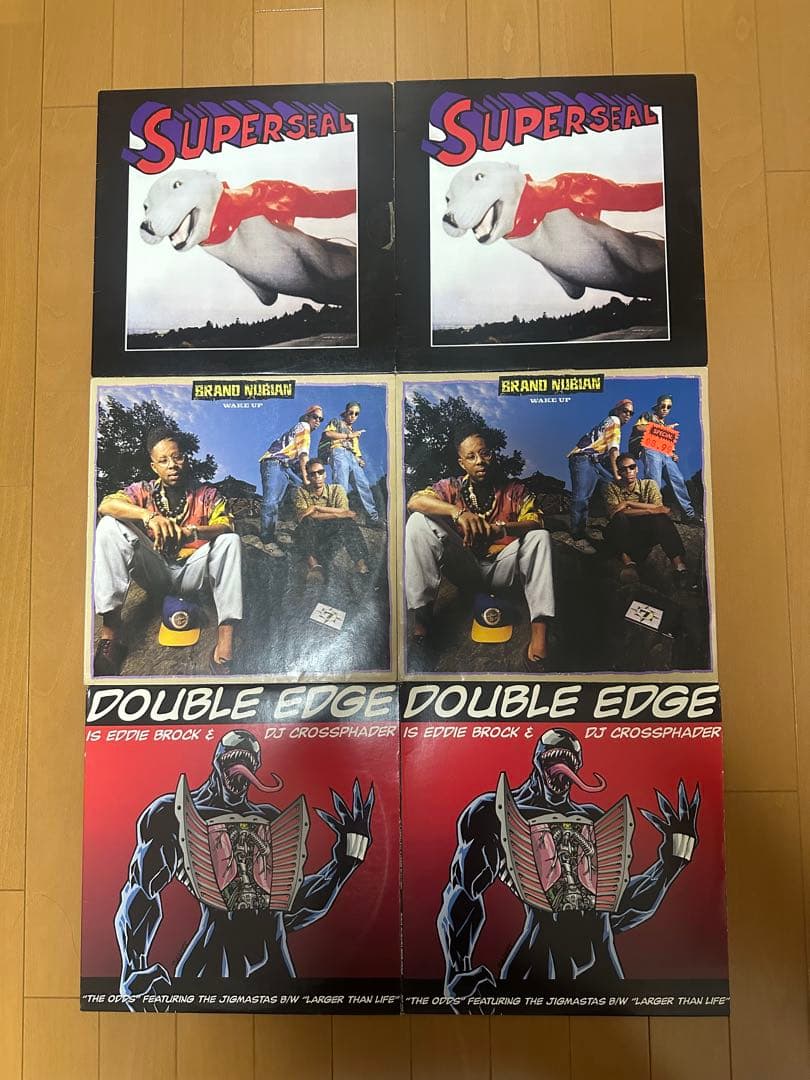 HIP HOP レコード　DJ2枚使い　セット