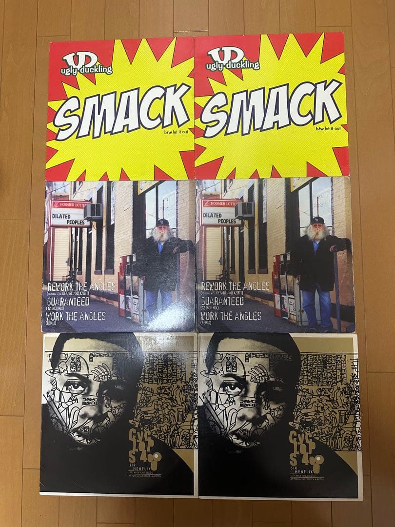 HIP HOP レコード　DJ2枚使い　セット