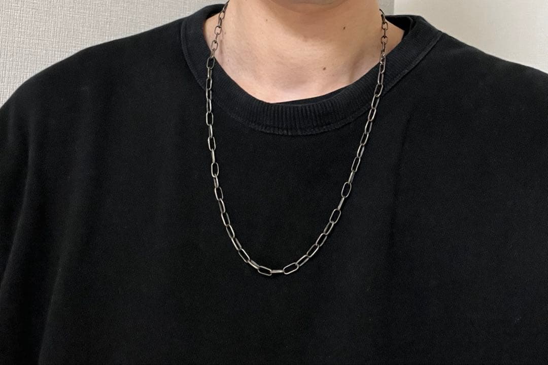 ナバホ族　ナバホチェーン　ネックレス　インディアンジュエリー