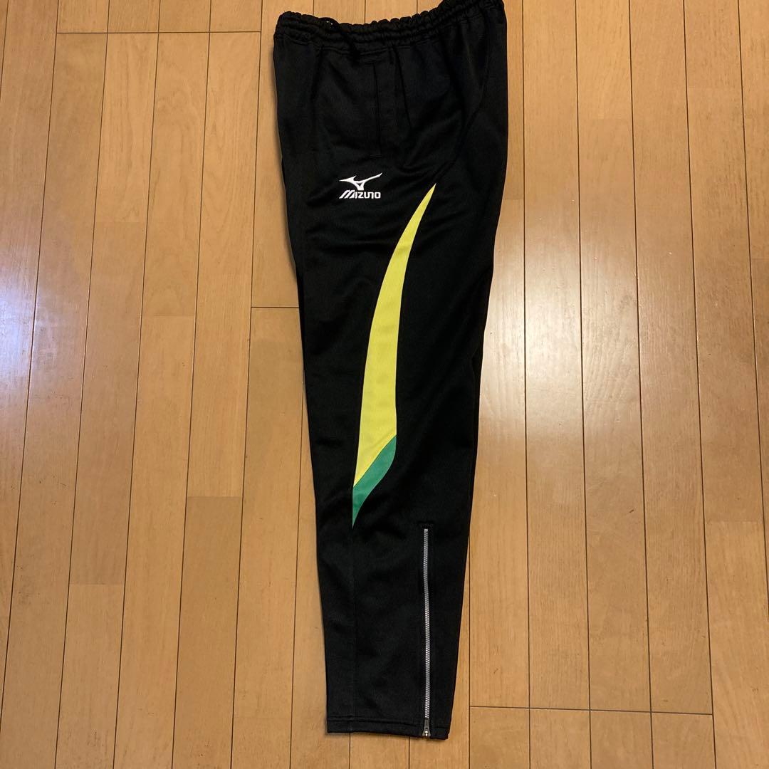 Mizuno ジャージ上下セット ブラック/イエロー【未使用・タグなし】