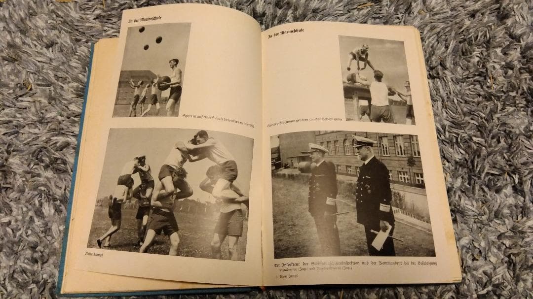 【古書】Blaue Jungs an Kesseln und Maschinen