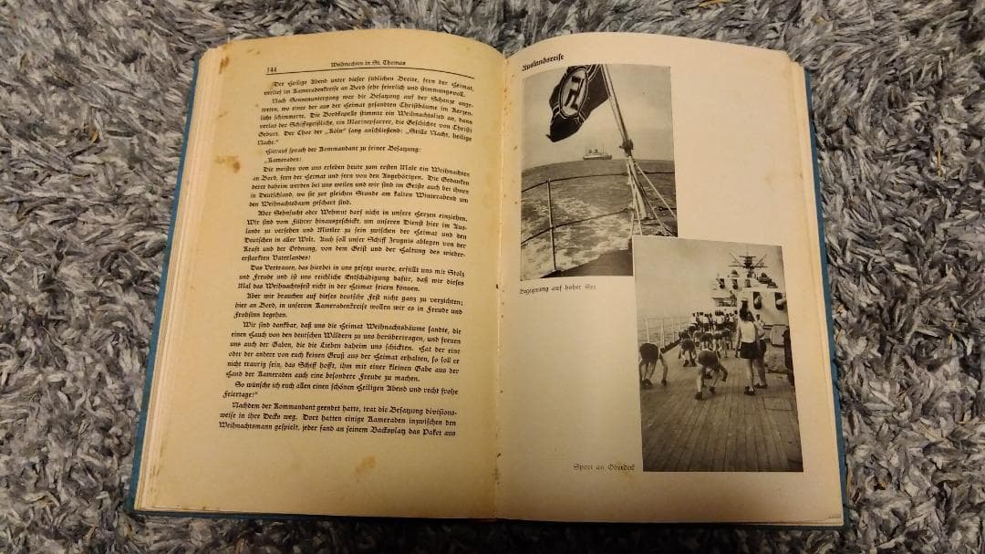 【古書】Blaue Jungs an Kesseln und Maschinen