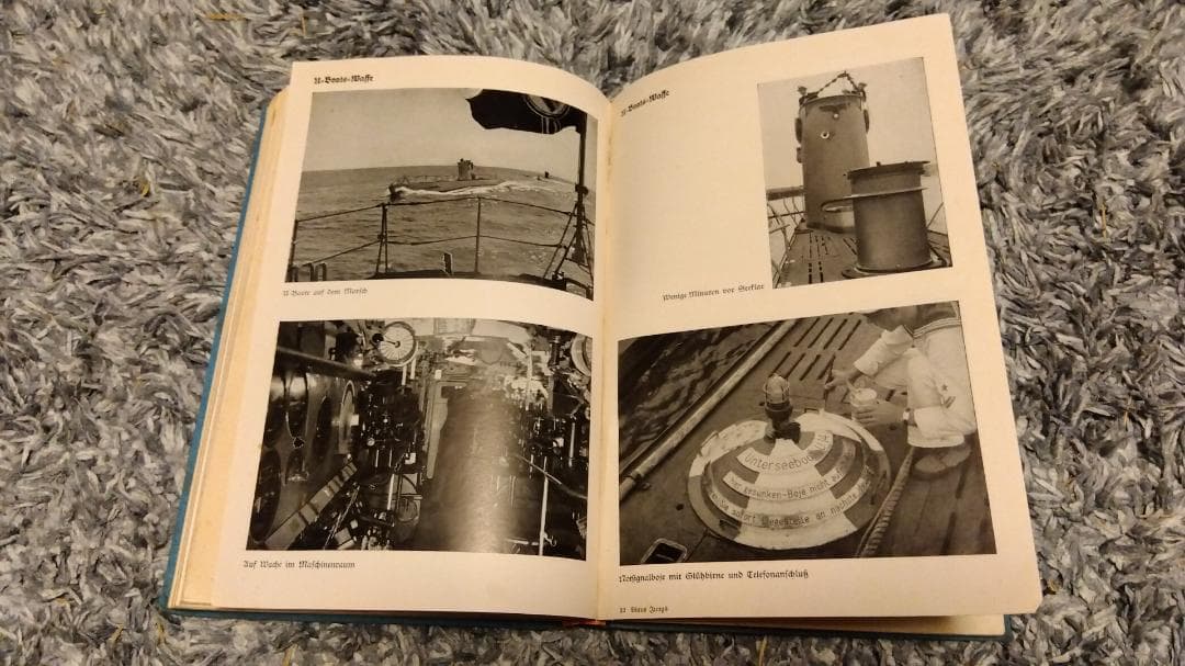 【古書】Blaue Jungs an Kesseln und Maschinen