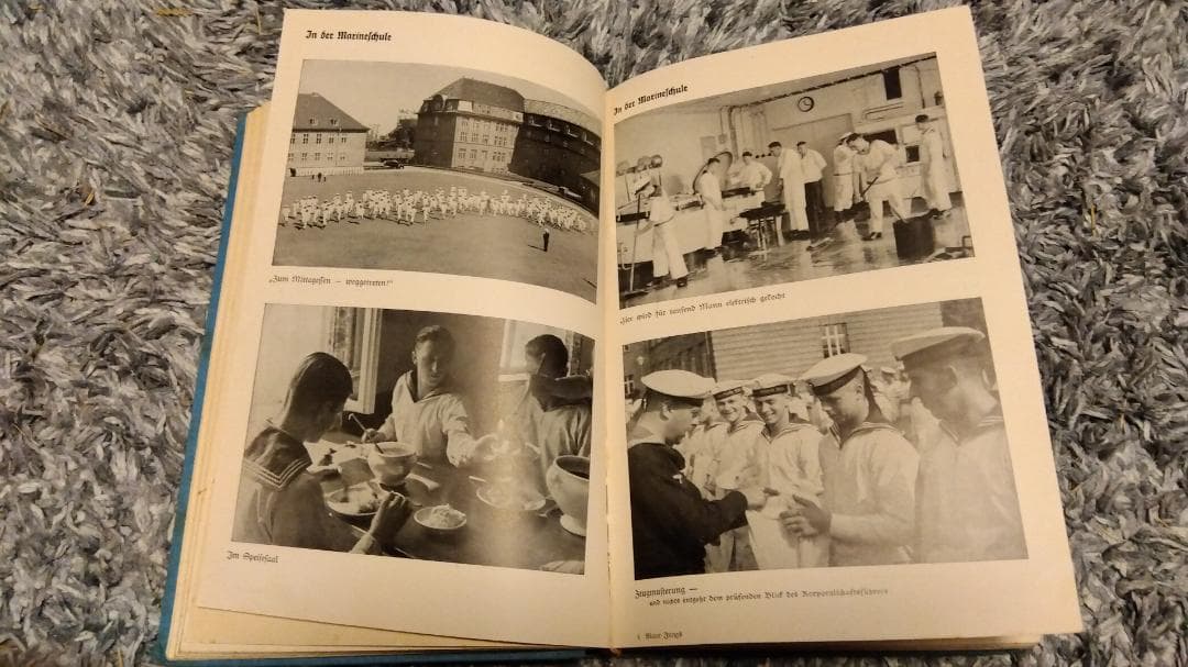 【古書】Blaue Jungs an Kesseln und Maschinen