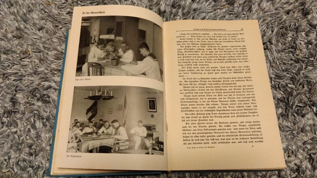 【古書】Blaue Jungs an Kesseln und Maschinen